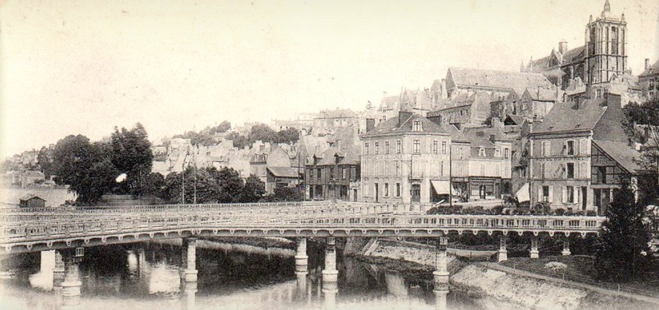 Le Mans Pont en X - Tramways de la Sarthe et de la Ville